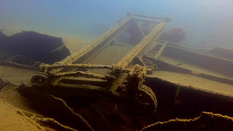 Adeb Al Salam shipwreck close-up